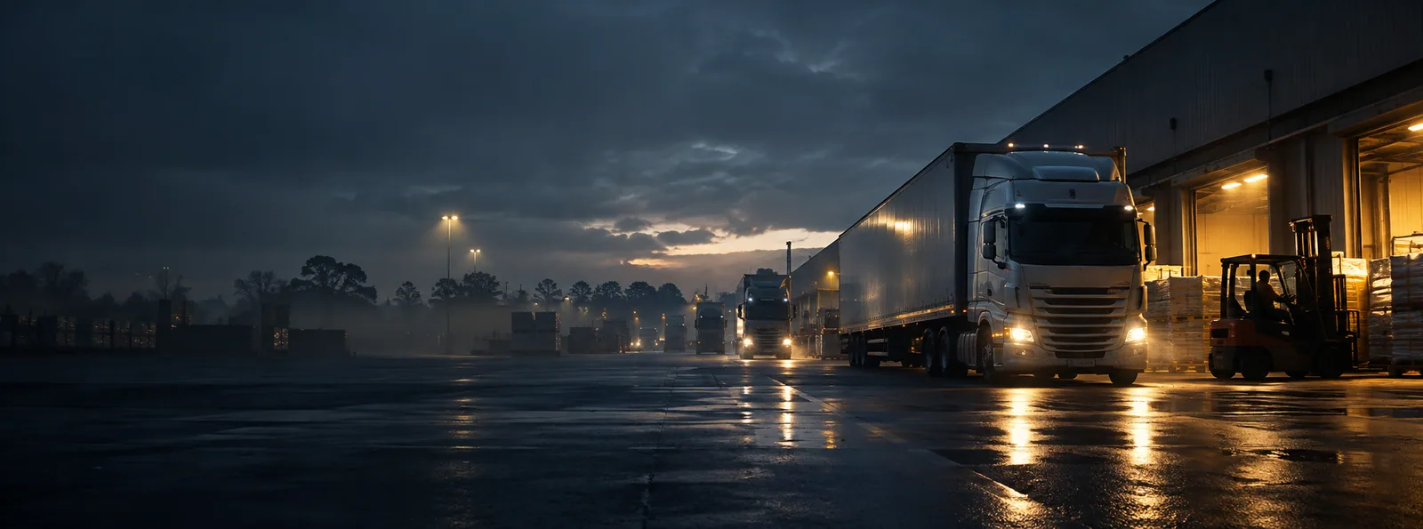 Cinematic scene for Transport & Logistics Recruitment Australia